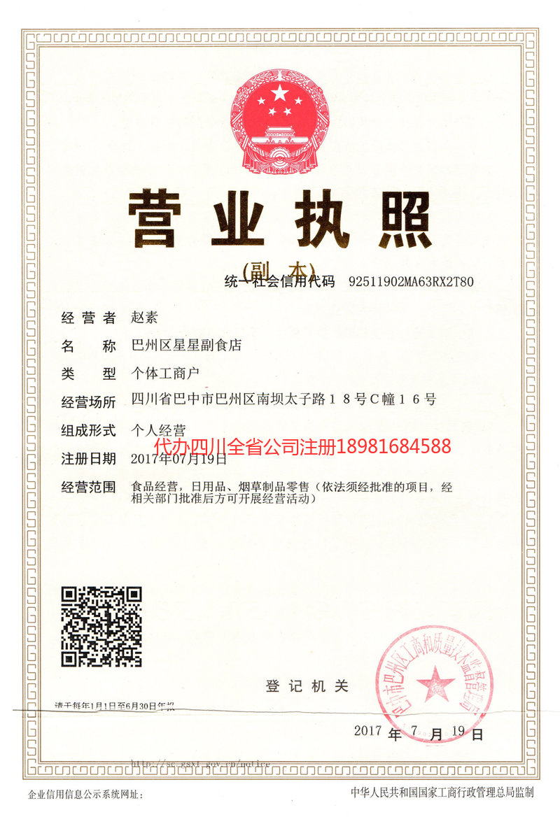 广东广东星星副食店